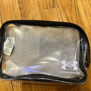 Under Armour Transparent Pouch with Black Accents- cross chest or fanny